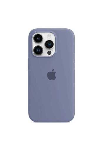 Apple Silicone Case for iPhone 16 Pro Max, Lavender Grey
