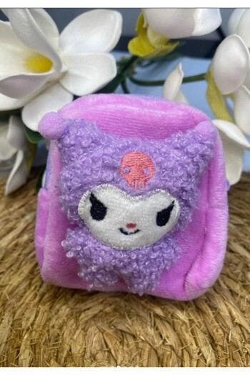 FuryaTedarik Kuromi Wallet – Cute Character Design with Keychain