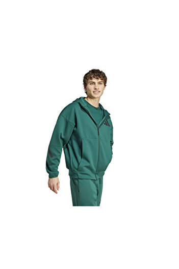 adidas M Z.N.E. Fz Men's Casual Jacket Jf6539 Green