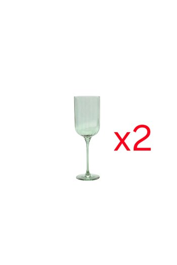 Porland Mose 2-Piece Green Goblet 350Cc