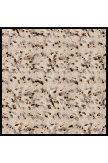 Aker 2025-2026 Νέας σεζόν Leopard Print Silk Crepe Satin Φουλάρι