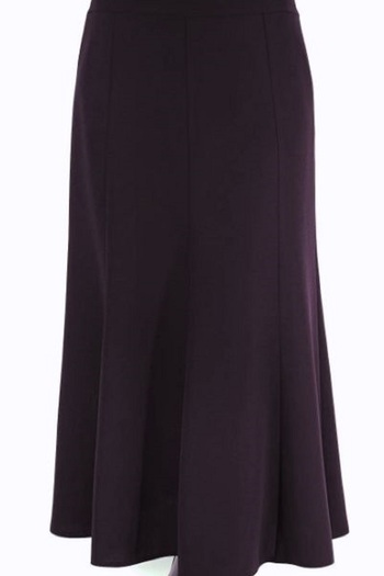 N.Y.YILDIZ Star New Season Flexible Fabric Eight Piece Large Size Mother Comfortable Fish Waist Elastic Lined Skirt