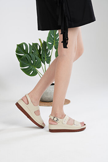MİRA TERLİK ORTOPEDİK TERLİK VE AYAKKABI Mira Orthopedic Women's Sandals Are Suitable for Heel Spurs, Bone Protrusions and Scalloped Feet