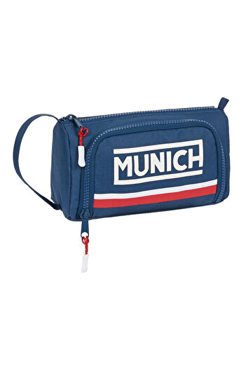 Munich Geantă școlară cu accesorii Soon Blue (32 piese)