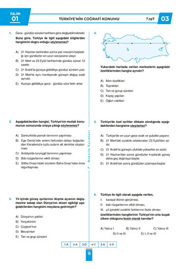 Doktrin Yayınları 2026 Doktrin Yayınları KPSS Coğrafya Soru Bankası