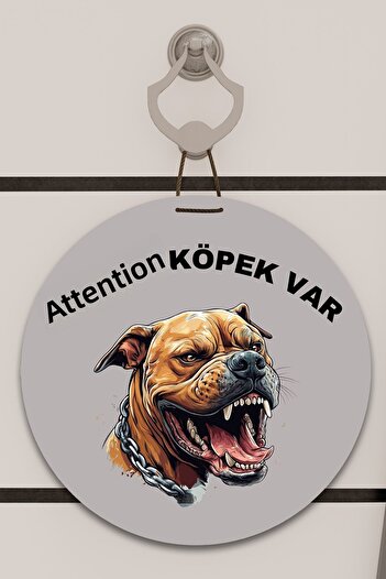 Dormot Digital Print Gray Standard, Thick Dog Theme, Door Ornament, Wall Ornament