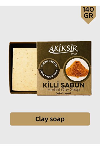 Akiksir Natural Clay Soap 140Gr