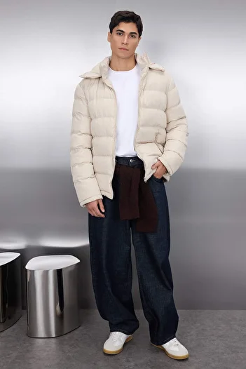 Trendyol Collection Χειμερινό πουπουλένιο παλτό ανθεκτικό στον αέρα και το νερό - Regular Fit TMNAW22MO0132