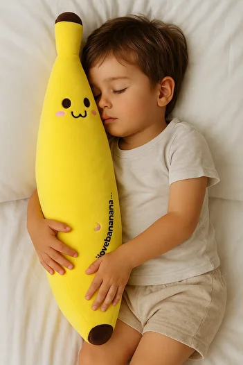 farddad Banana Plush Pillow 60 cm |   Large Plush Toy |   Fruit Plush Gifts