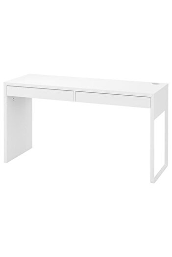 IKEA Mıcke Çalışma Masası Beyaz 142x50 Cm
