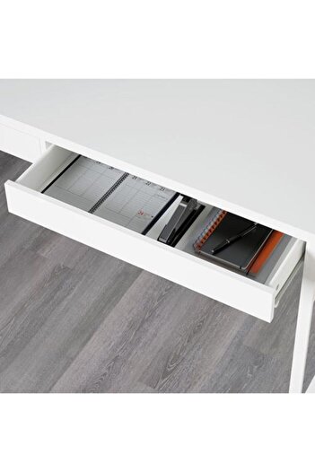 IKEA Mıcke Çalışma Masası Beyaz 142x50 Cm