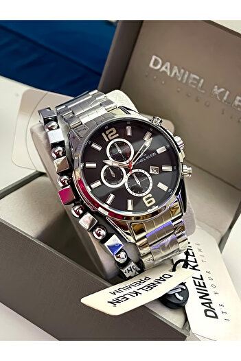 Daniel Klein Original All Functions Active New Season Men's Steel Watch Bracelet Gift