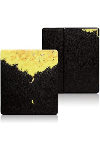 SIGLOO Husa pentru Kindle Oasis 3 2019 si Kindle Oasis 2 2017, model Between sun and moon