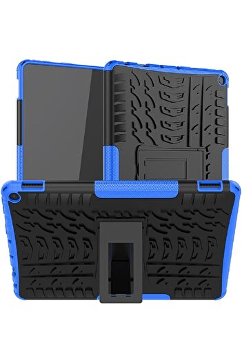 SIGLOO Husa Heavy Duty Rugged Armor pentru Samsung Galaxy Tab A7 10.4 inci black and blue