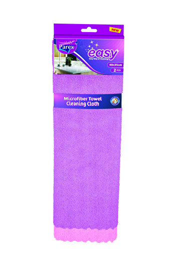 Parex Easy Microfiber Cleaning Cloth 2 Pack