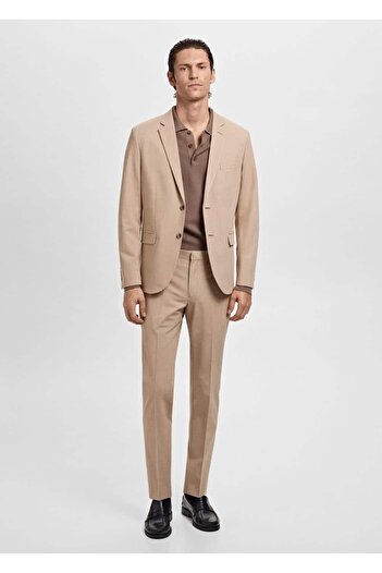 MANGO Man Streç kumaştan süper dar kesim blazer ceket