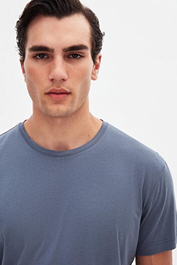 D'S Damat Ds Damat Comfort Smoked 100% Cotton T-Shirt