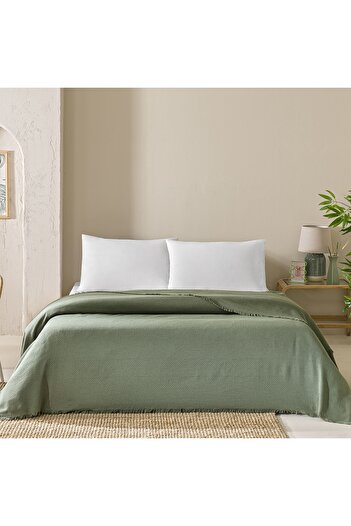 Linens Comet Pike Single Green