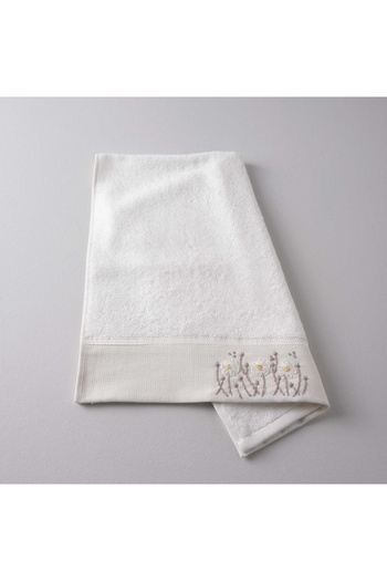 Linens Ivory Bamboo 50X85 cm Face Towel Ecru