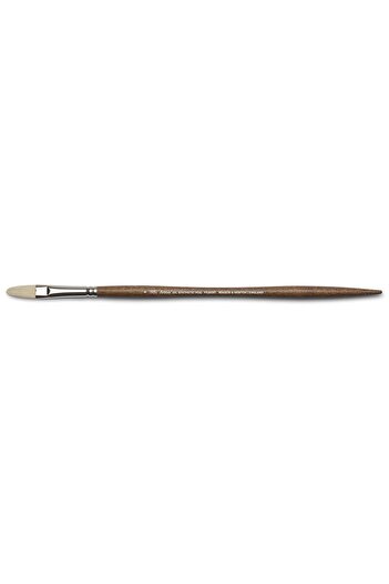 Winsor Newton Winsor & Newton Artists' Synthetic Hard Bristle Long Handle Cat's Tongue Brush No:6