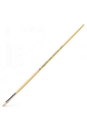 Winsor Newton Winsor & Newton Artists' Hog Μακρύ Στέλεχος Σκληρές Τρίχες Επίπεδη Βούρτσα Νο:8