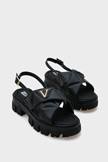 Capone Outfitters Dámské sandály Chiquita s tlustou podrážkou s páskem na kotník Comfort Sole