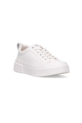 Lufian Mıa 121230038 White Leather Women's Sports Shoes