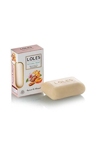 Lole's Luxury Pure Natural Soap, Apricot & Almond Beauty Bar, 150g