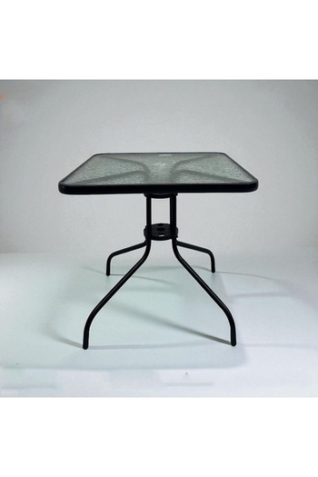 DEC5 Glass and metal dressing table, distinctive design