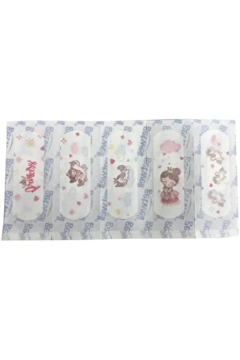 Miniso Unicorn and Princess Patterned Band-Aid Set - 15 Pieces