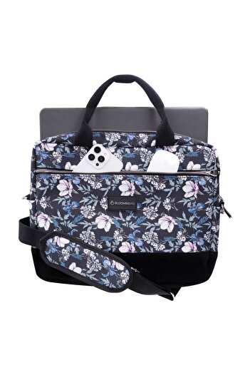 BloominBag Black Cherries 15-16 Inch Laptop / MacBook Bag