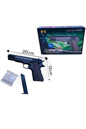 Toybox Metal Revolver Toy for Adult Hand Toy Black