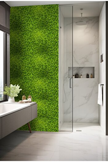 DECOMALL K-46 Kendinden Yapışkanlı FOLYO KARO Suya Dayanıklı Mutfak Banyo Zemin Kaplama 30x30 Cm(4 ADET)