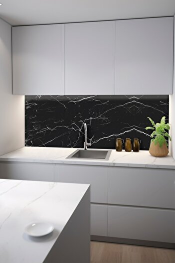 DECOMALL CodeK-13 Kendinden Yapışkanlı FOLYO KARO Suya Dayanıklı Mutfak Banyo Zemin Kaplama 30x30 Cm(4 ADET)