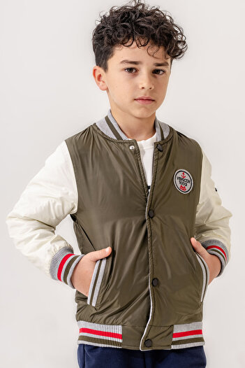 Verscon Double Sided 3 Thread College Collar Embroidered Coat 7 - 11 Years