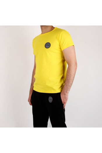 SailLakers A+ Palermo Men's Yellow Basic T-shirt