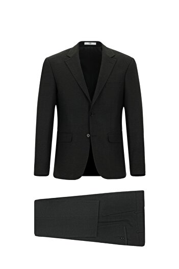 Kiğılı Relaxed Fit Comfortable Cut Wool Classic Suit