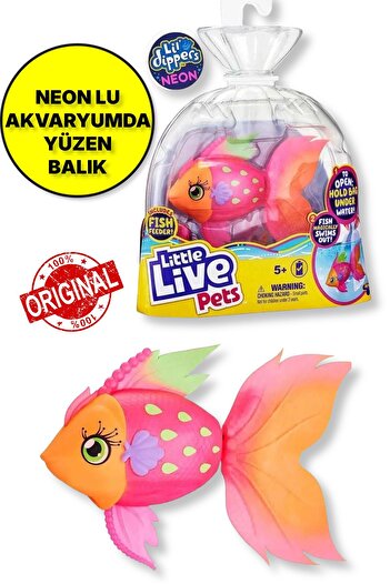 Giochi Lil Dippers Llp Yüzen Balıklar Tekli Paket (1 ADET BALIK, RASTGELE BİR RENK GÖNDERİLECEKTİR)