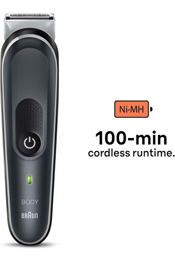 Braun Body Groomer Series 5 5360, Body Groomer for Men, Gentle Full-Body Manscaping