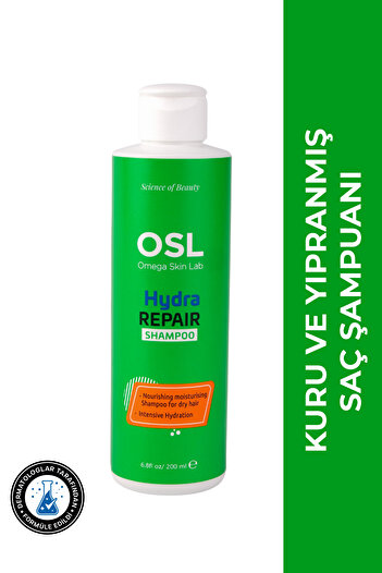 OSL Omega Skin Lab Hair Care Shampoo for Dry Hair - Osl Hydra Repair Shampoo 200ml