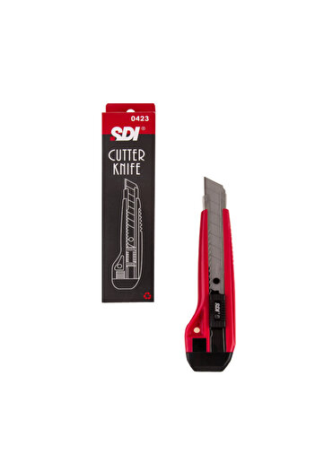 Sdi Utility Knife Wide Auto Locking Metal Mouth 2 Refills 0423