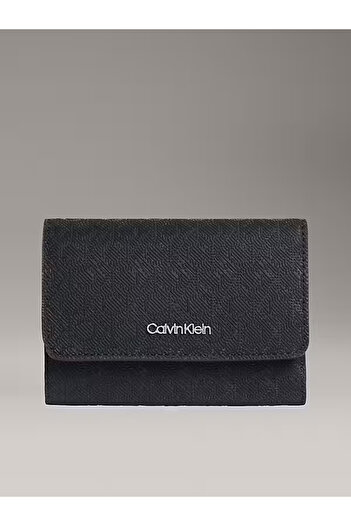 Calvin Klein Kadın Siyah Cüzdan LV04F1038G UB1
