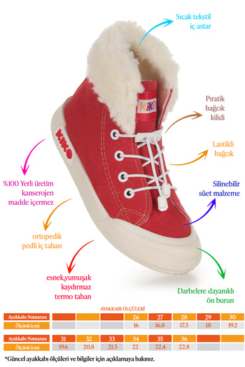 Kiko Kids Tigge Daily Elastic Girls' Boat Shoes