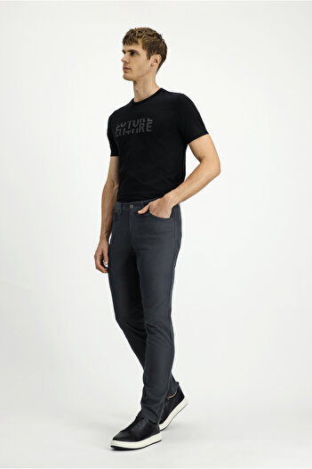 Kiğılı Slim Fit Slim Fit Lycra Canvas / Chino Trousers
