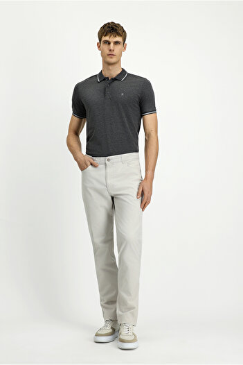 Kiğılı Relaxed Fit Comfortable Cut Lycra Canvas / Chino Pants