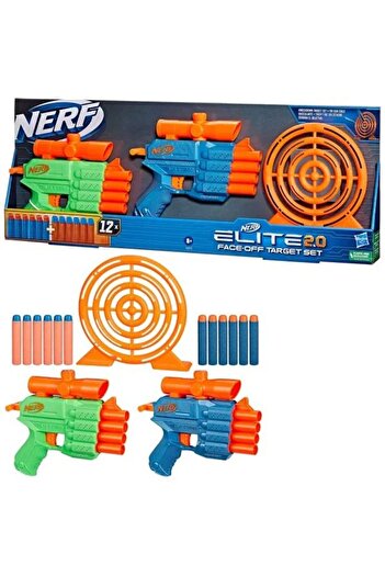 Nerf set de 2 Blastere + 12 proiectile de spuma