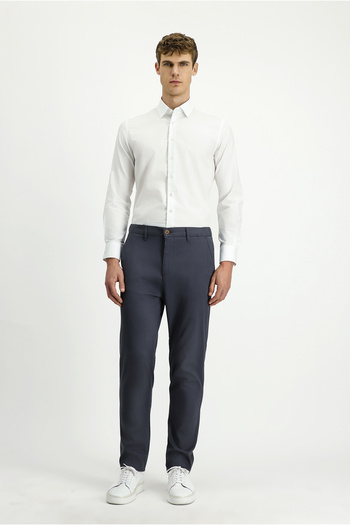 Kiğılı Slim Fit Slim Fit Elastic Waist Lycra Canvas / Chino Trousers