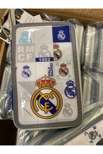 CYP BRANDS Penar echipat Real Madrid cu 3 compartimente CYP
