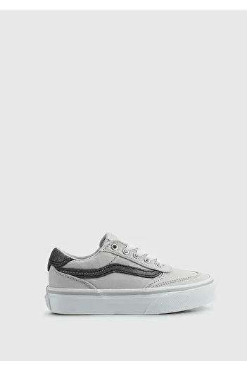Vans Brooklyn Ls Gray Boys' Sneaker Vn000Ehx7Vf1