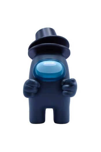 AMONG US Figurina Among Us, Seria 2, Negru cu palarie, 14cm